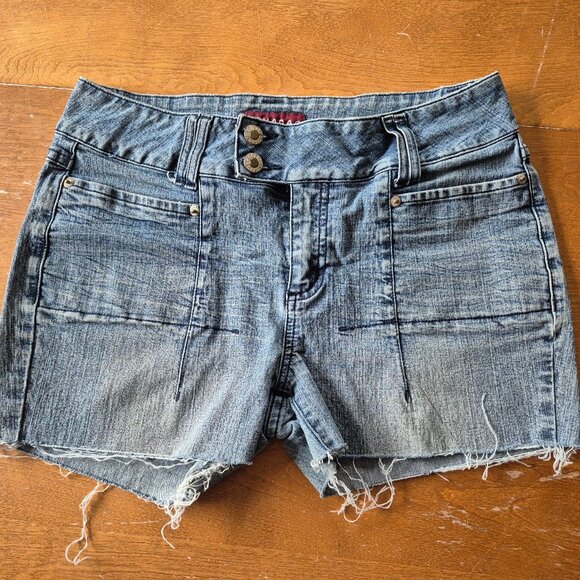 Cut-off Jeans shorts Nevada stretchy (from 2007) - Picture 4 of 10